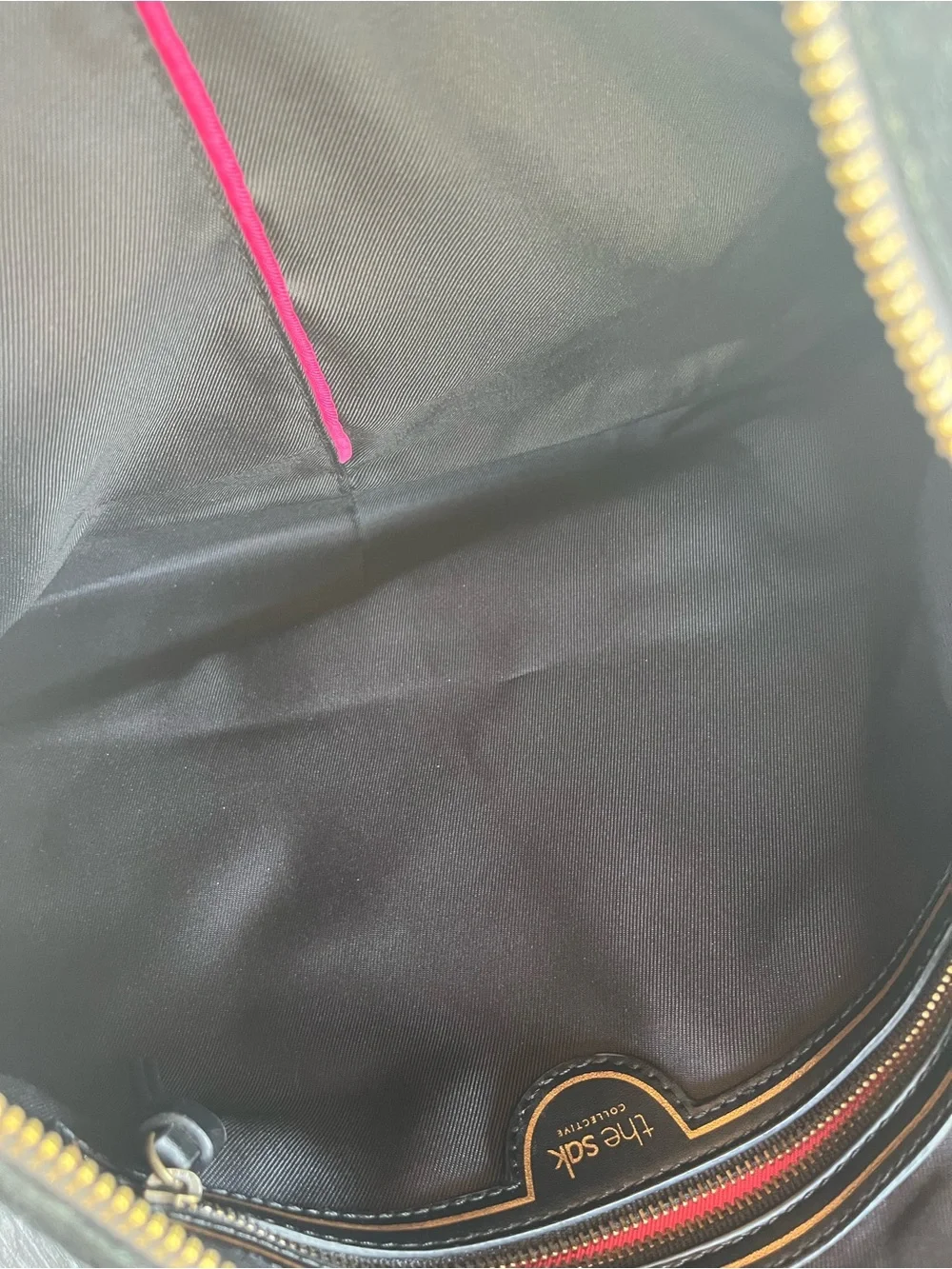 THE SAK SUEDE Black Tassel Bag - Women's Everyday Shoulder Bag with SAK charm